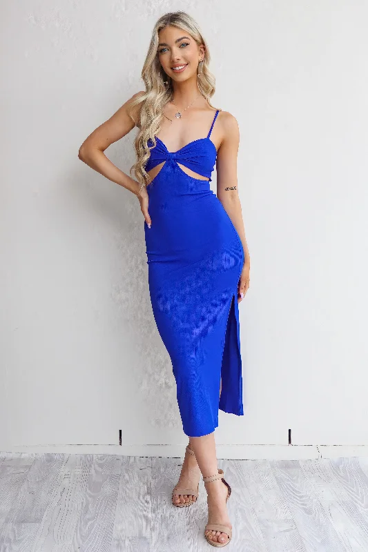 Nia Dress - Electric Blue