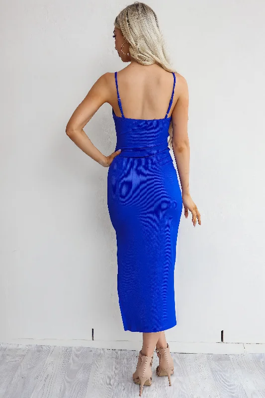 Nia Dress - Electric Blue