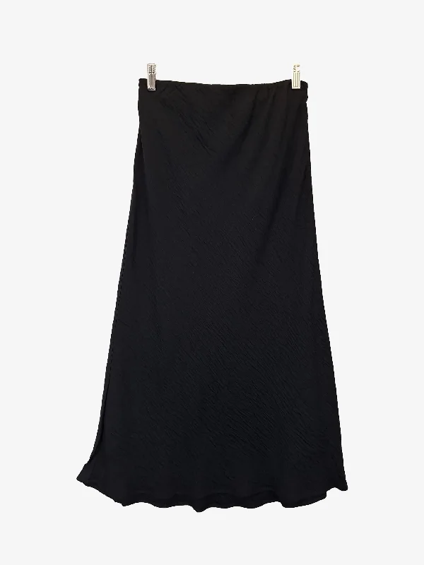 Decjuba Marilyn Textured Midi Skirt Size S