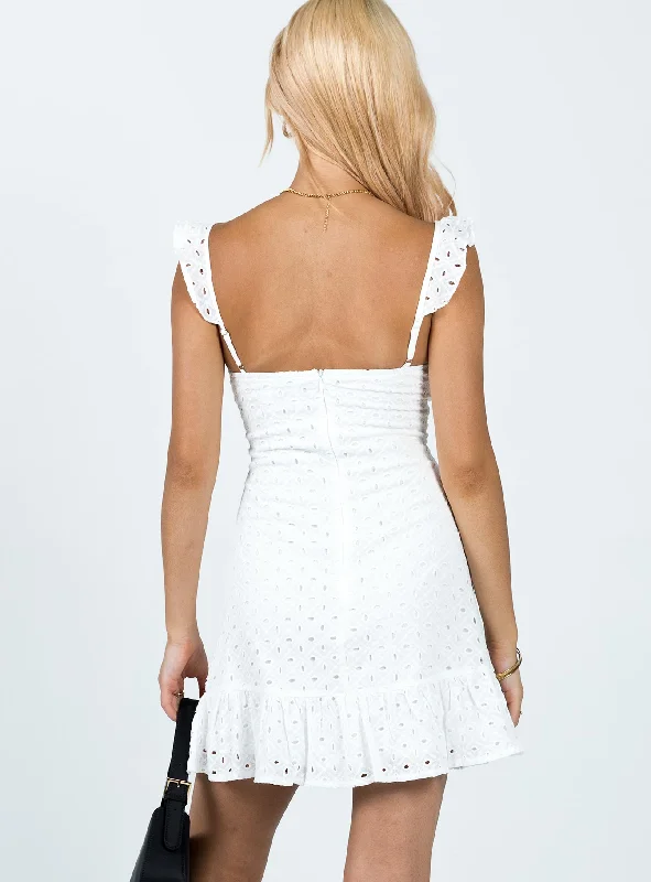 Dreamery Mini Dress White